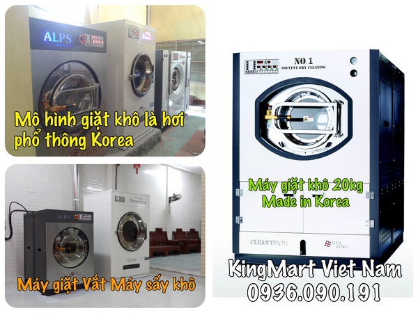 Mô hình giặt công nghiệp phổ biến nhất Viet Nam 1
